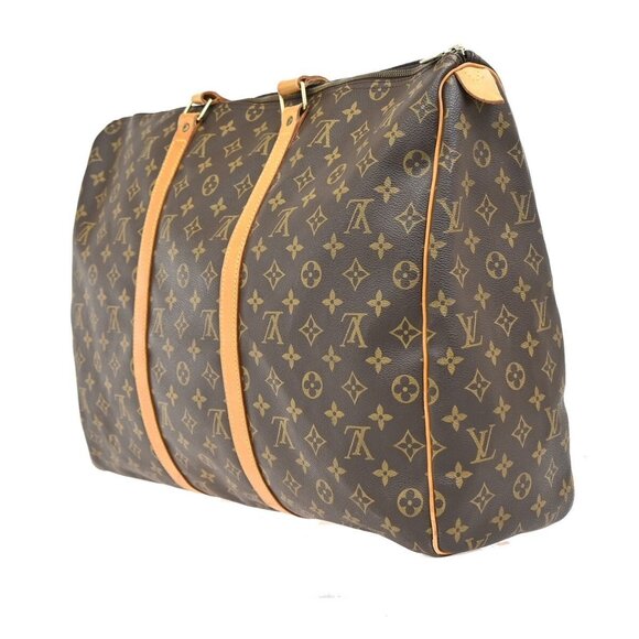 LOUIS VUITTON Flanerie 50 Shoulder Bag Monogram Leather Brown - Picture 3 of 16